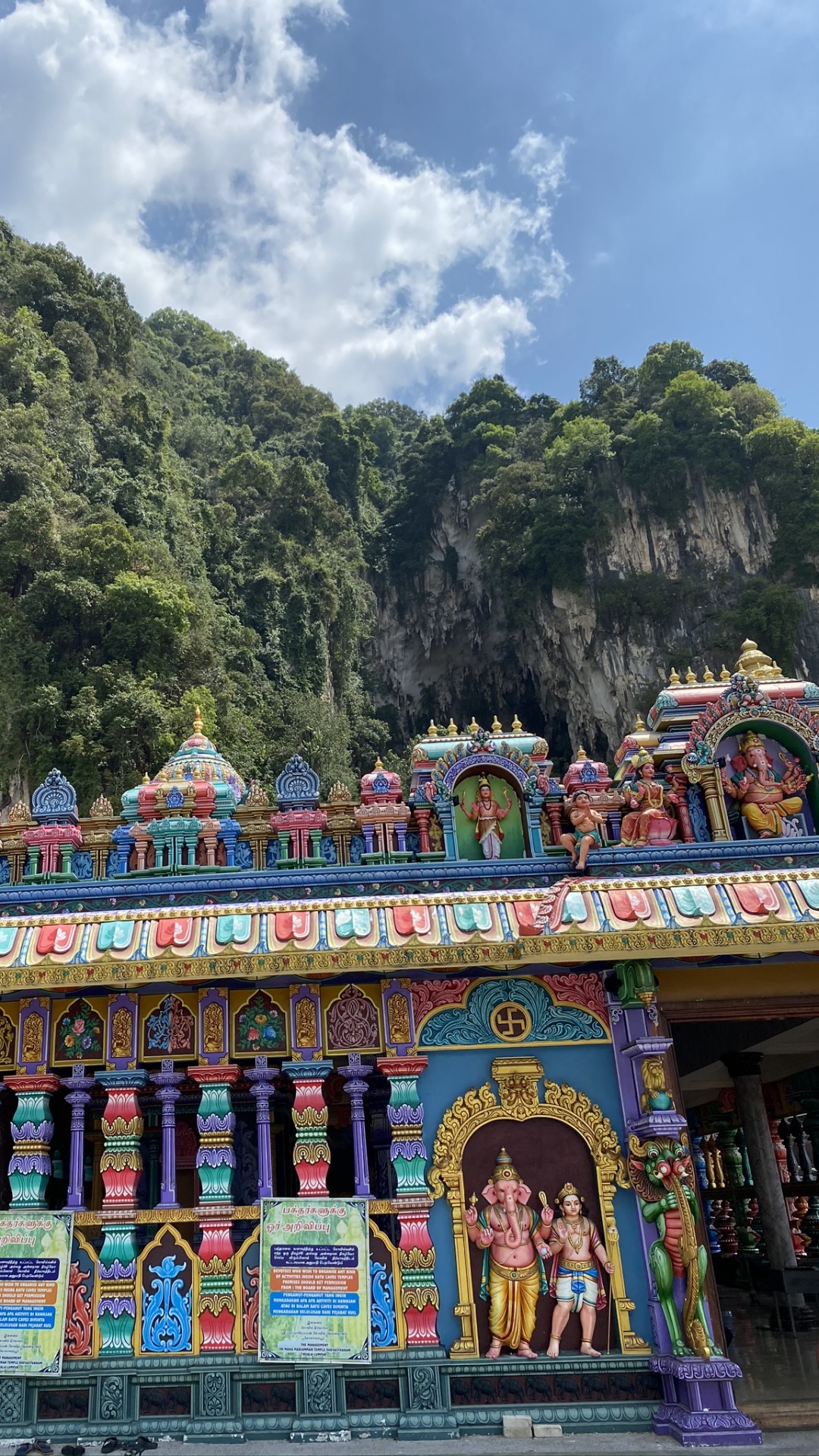 Batu Caves, Tourist Attraction, Tourism, Place of Worship, Holy Places. Wallpaper in 1080x1920 Resolution