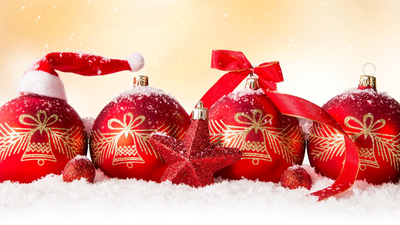 Christmas Day, Christmas Decoration, Christmas Ornament, Christmas, Santa Claus. Wallpaper in 1280x720 Resolution