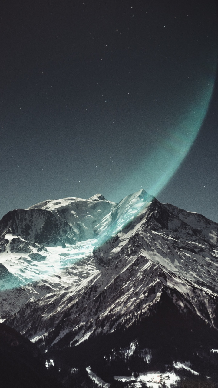 Bergigen Landschaftsformen, Atmosphäre, Bergkette, Weltraum, Astronomisches Objekt. Wallpaper in 720x1280 Resolution