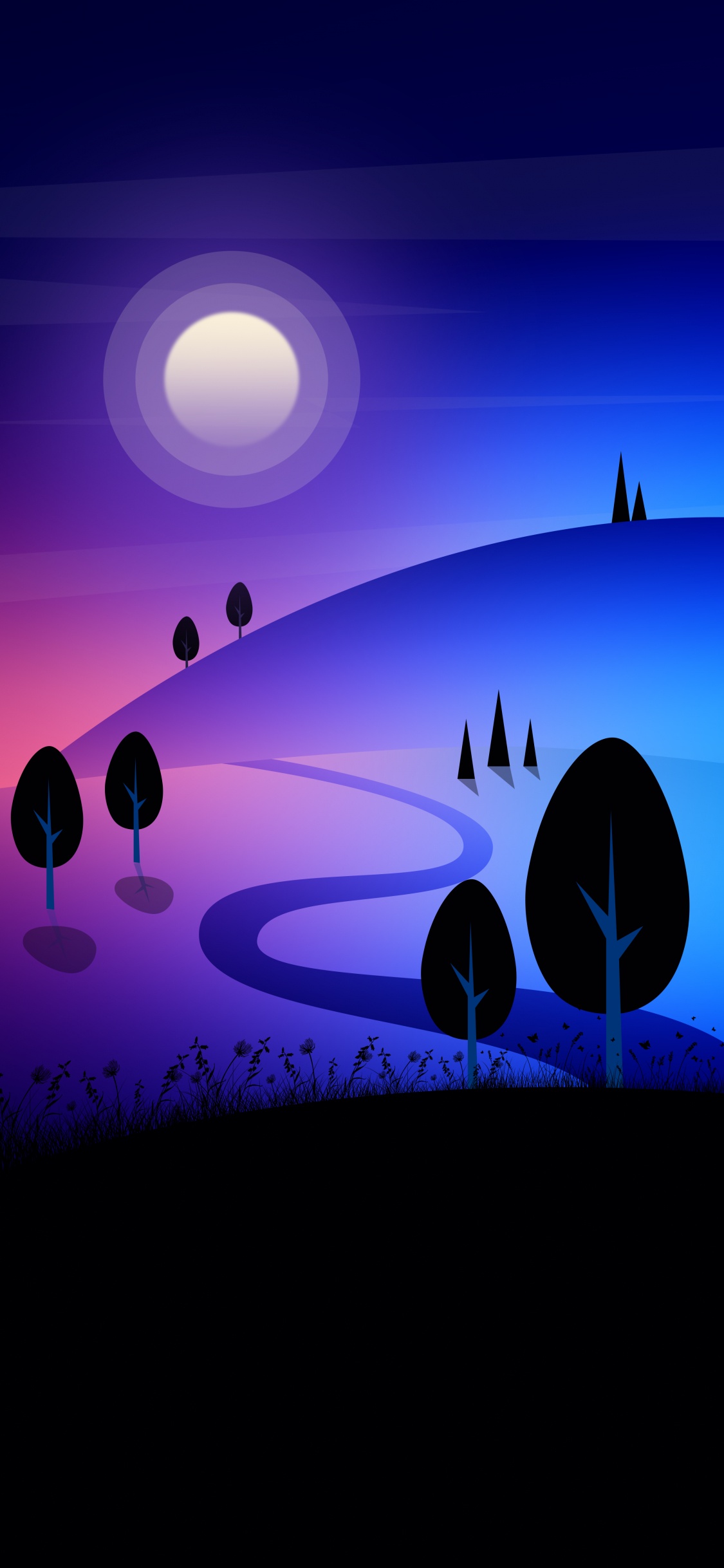 Agua, Naturaleza, Azure, Arte, Circulo. Wallpaper in 1125x2436 Resolution