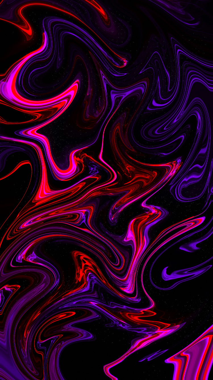 Art Fractal, Donoma, Restaurant, Nuit, Noir. Wallpaper in 750x1334 Resolution