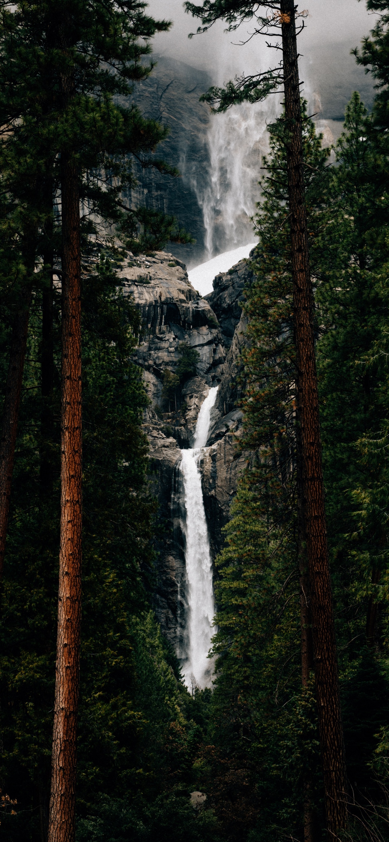 Waterfall, Body of Water, Nature, Natural Landscape, Water. Wallpaper in 1242x2688 Resolution