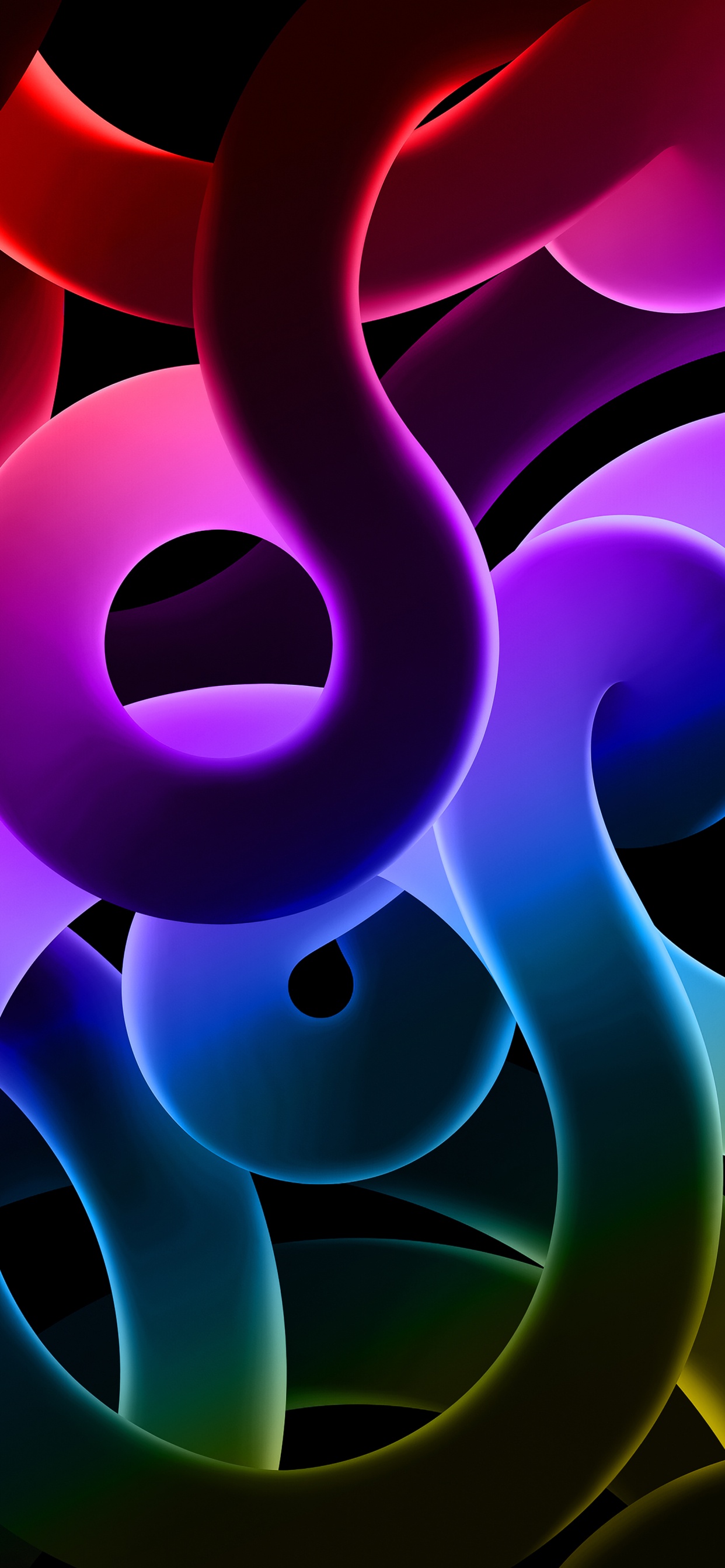 Art Fractal, Art, Apple, 10 9 Pouces, Lumière. Wallpaper in 1242x2688 Resolution