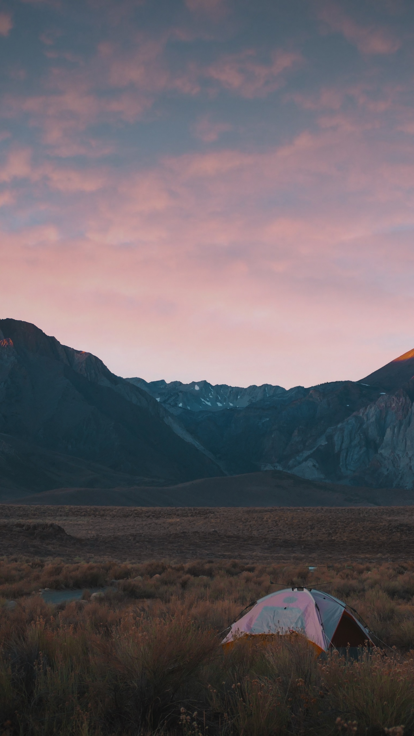 Desierto, Camping, Las Formaciones Montañosas, Montaje de Escenografía, Colina. Wallpaper in 1440x2560 Resolution