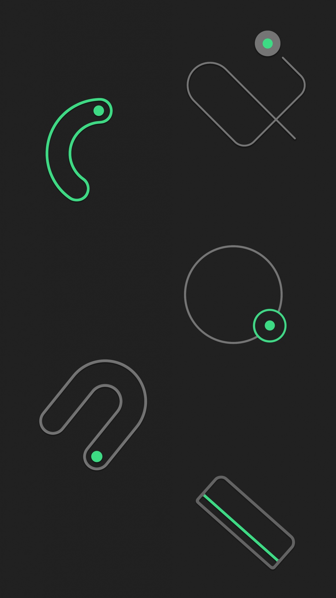 Google, Google Pixel 4, Circle, Green, Text. Wallpaper in 1080x1920 Resolution