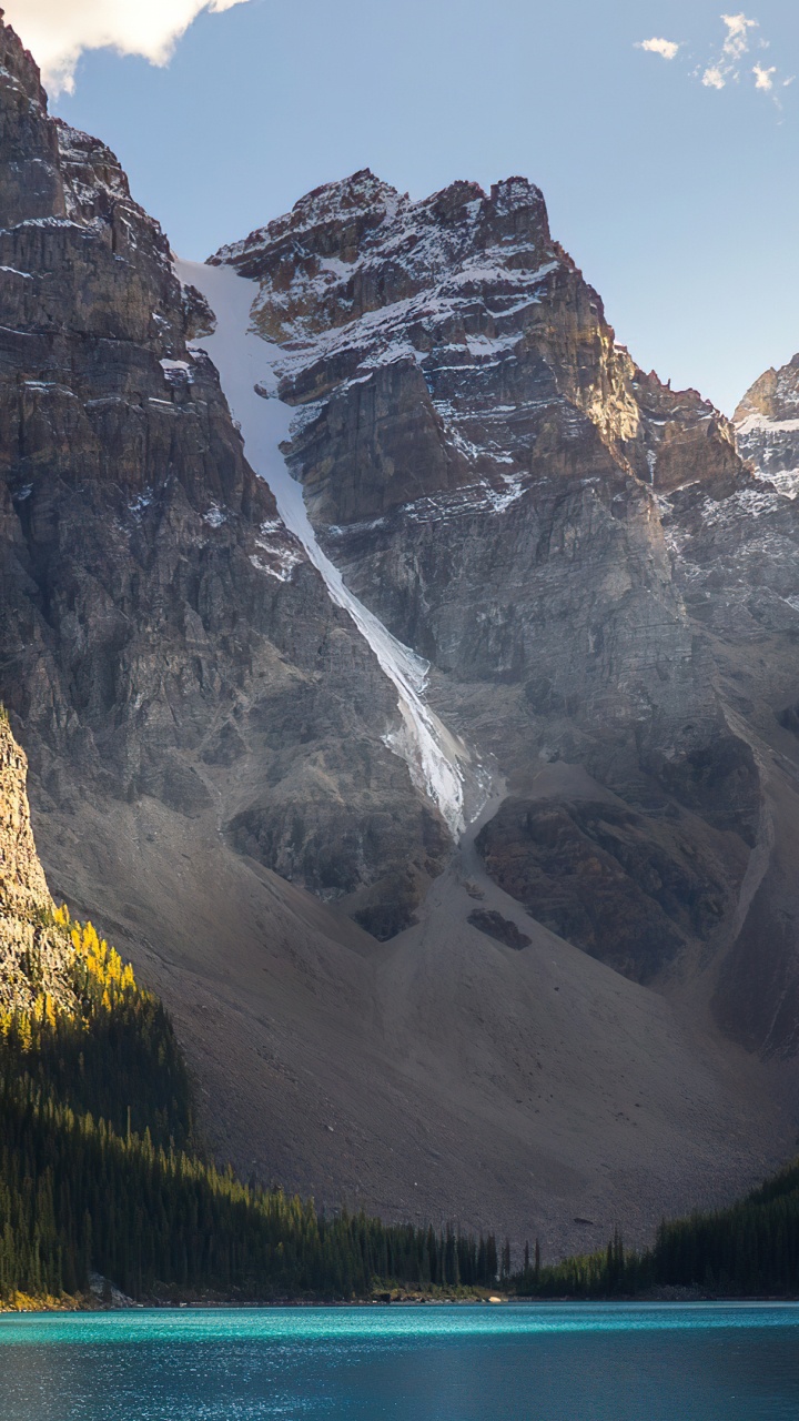 Moraine Lake, Kluane Lake, Lake, Water, Cloud. Wallpaper in 720x1280 Resolution