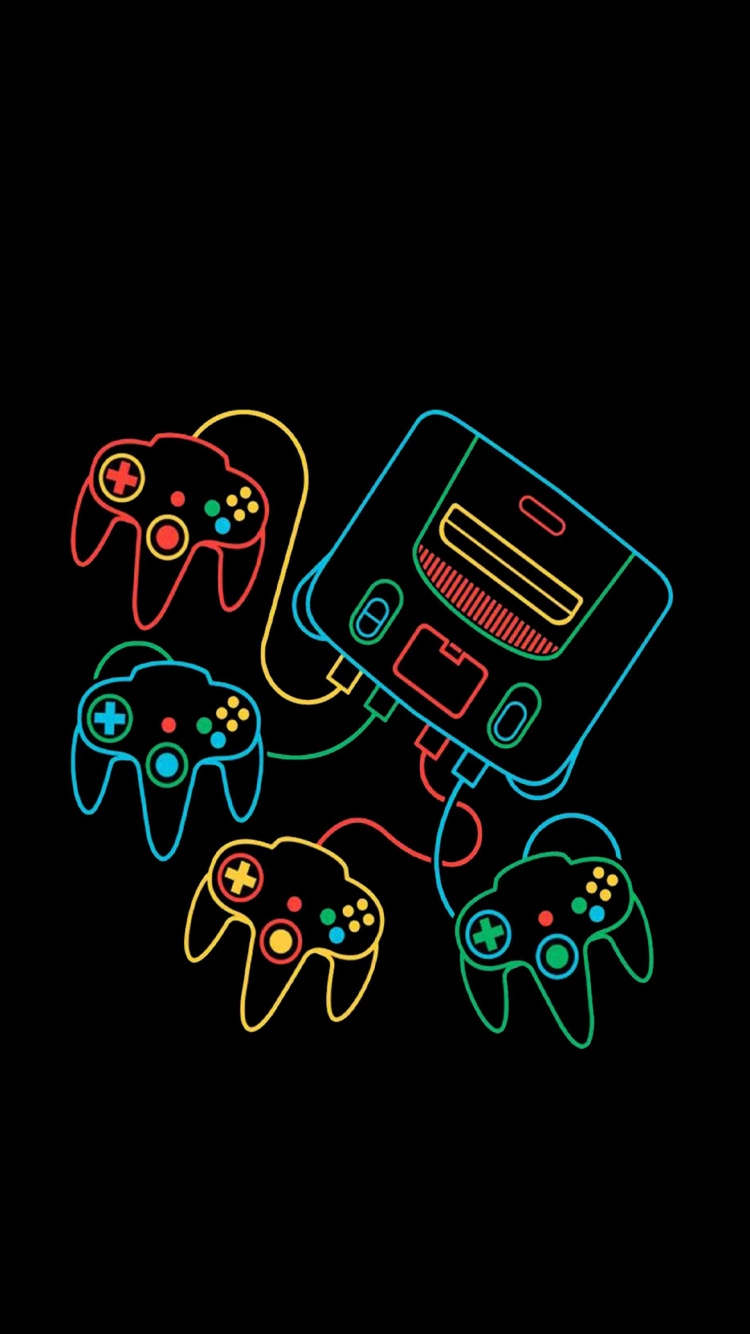 Amoled, OLED, N64 Phone, Nintendo 64, The Legend of Zelda Ocarina of Time. Wallpaper in 750x1334 Resolution