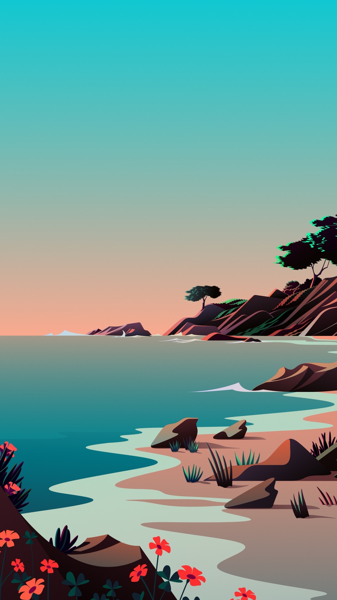 Ios, Äpfeln, IOS 14, Wasser, Ökoregion. Wallpaper in 1080x1920 Resolution