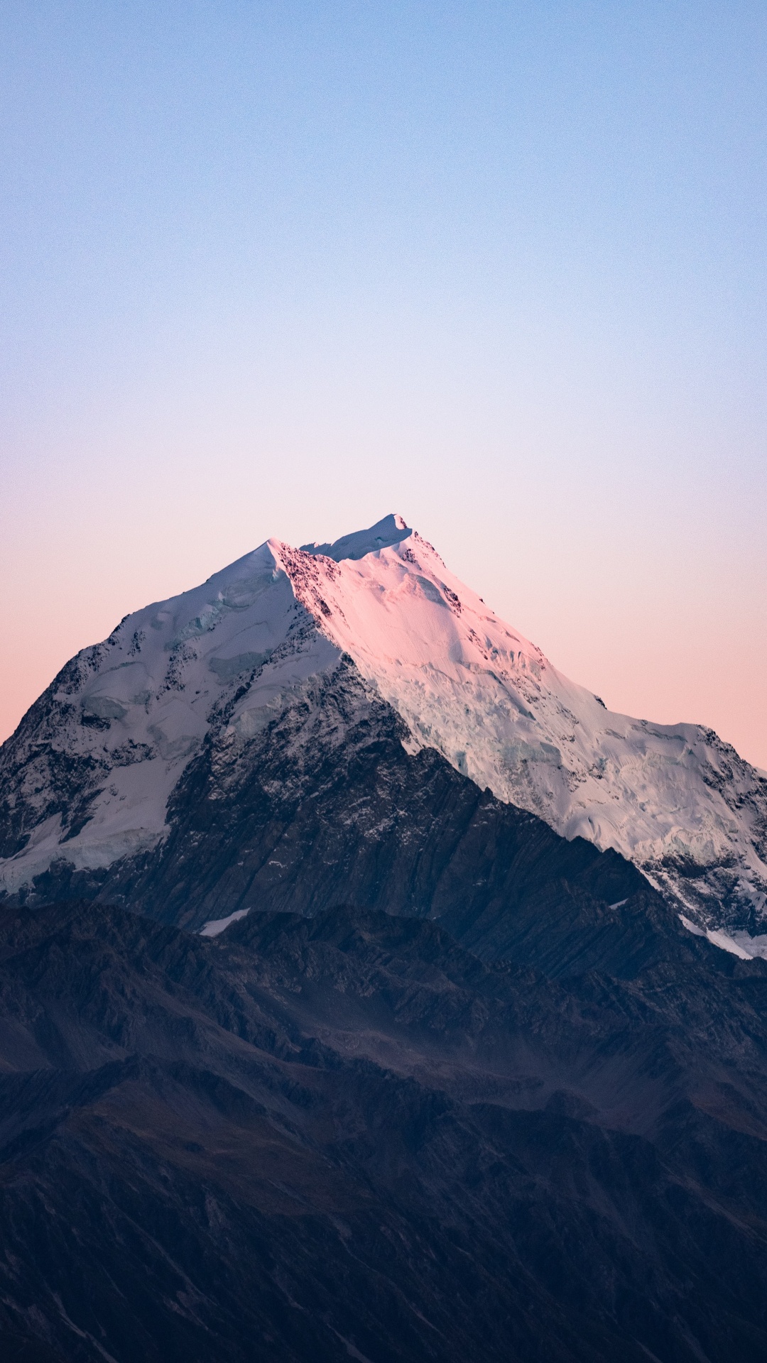 Mountain, Surface Hub, Highland, Slope, Afterglow. Wallpaper in 1080x1920 Resolution