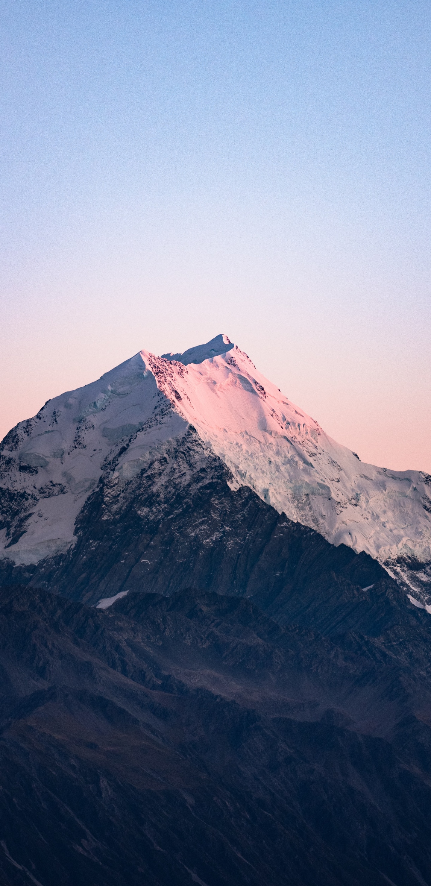 Mountain, Surface Hub, Highland, Slope, Afterglow. Wallpaper in 1440x2960 Resolution