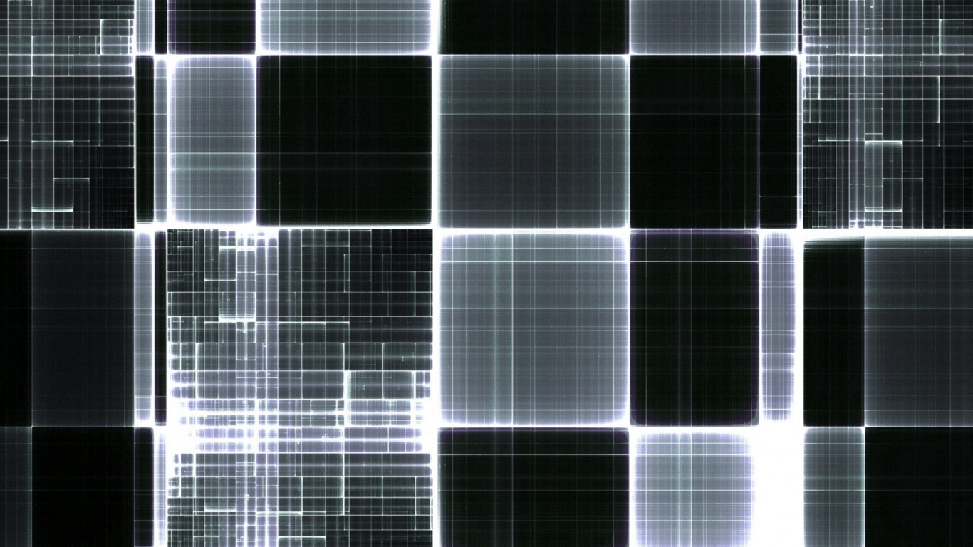 White and Black Checkered Textile. Wallpaper in 1366x768 Resolution