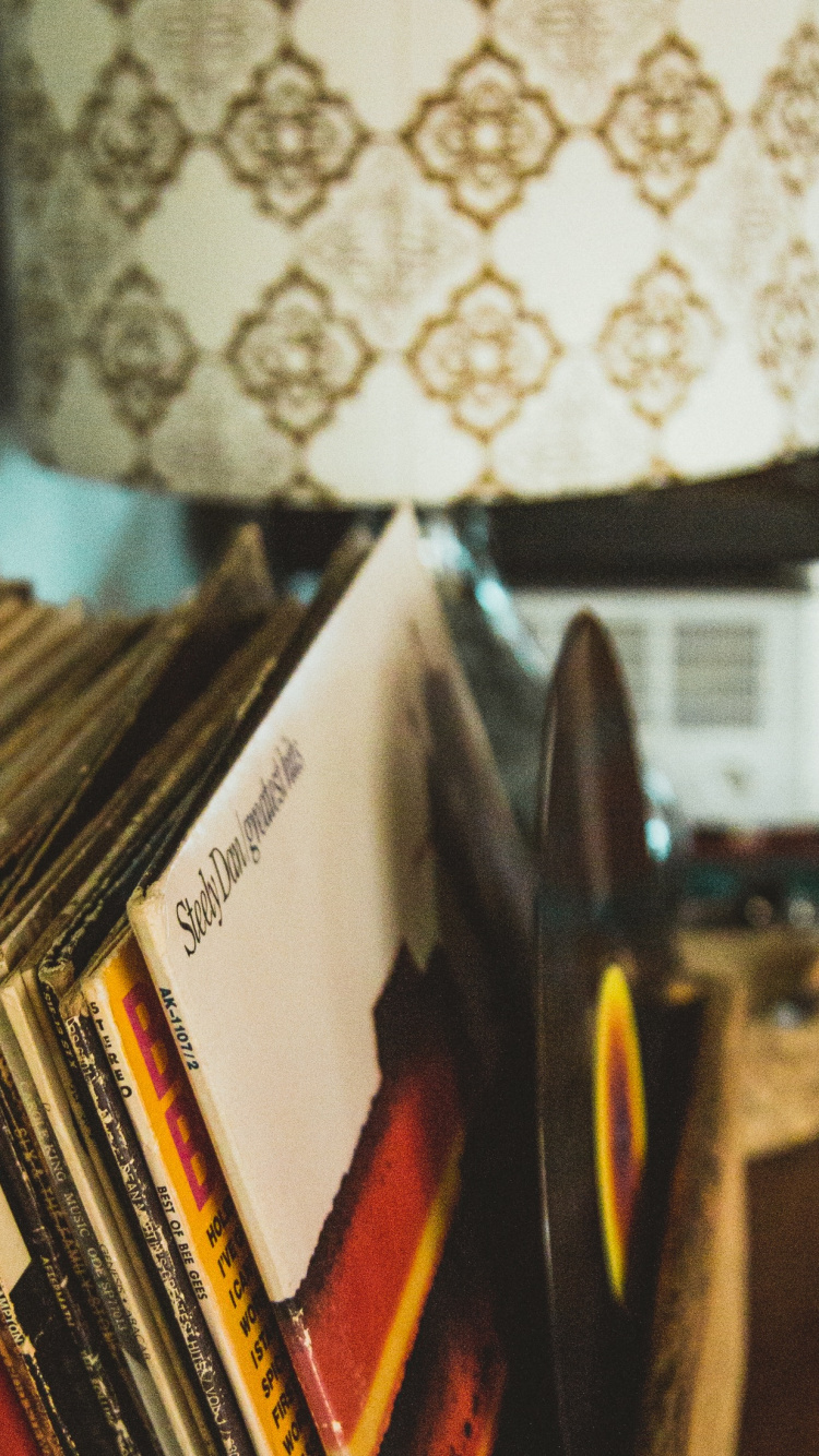 Disque de Phonographe, Livre, Publication, Chambre, Collection. Wallpaper in 750x1334 Resolution