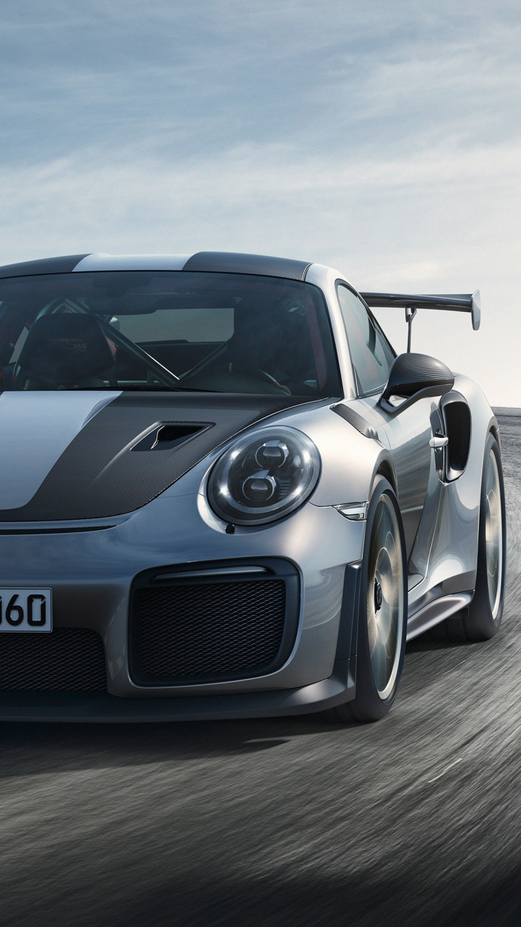 Black Porsche 911 on Road During Daytime. Wallpaper in 750x1334 Resolution