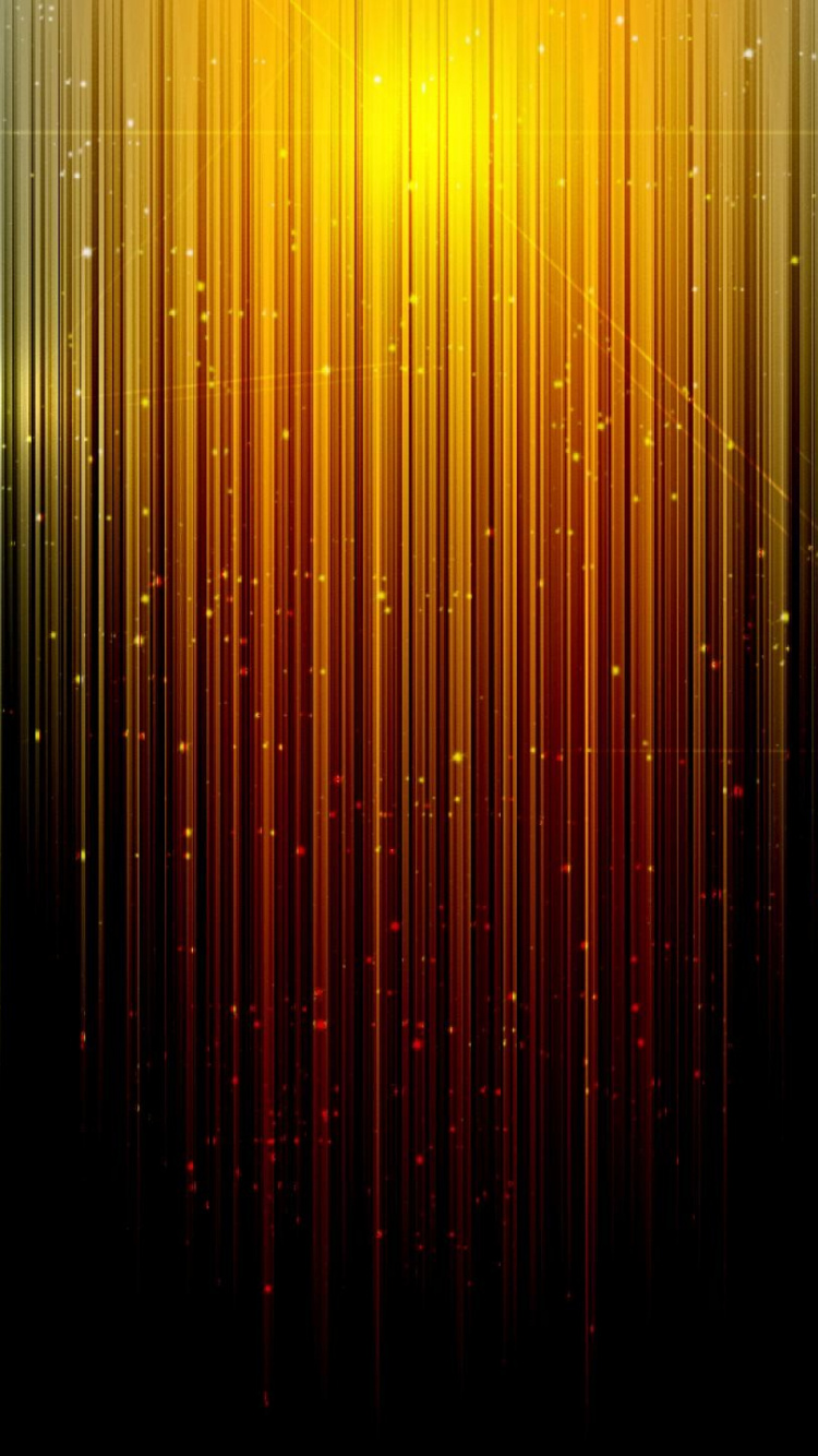 Illustration de la Lumière Orange et Noire. Wallpaper in 750x1334 Resolution