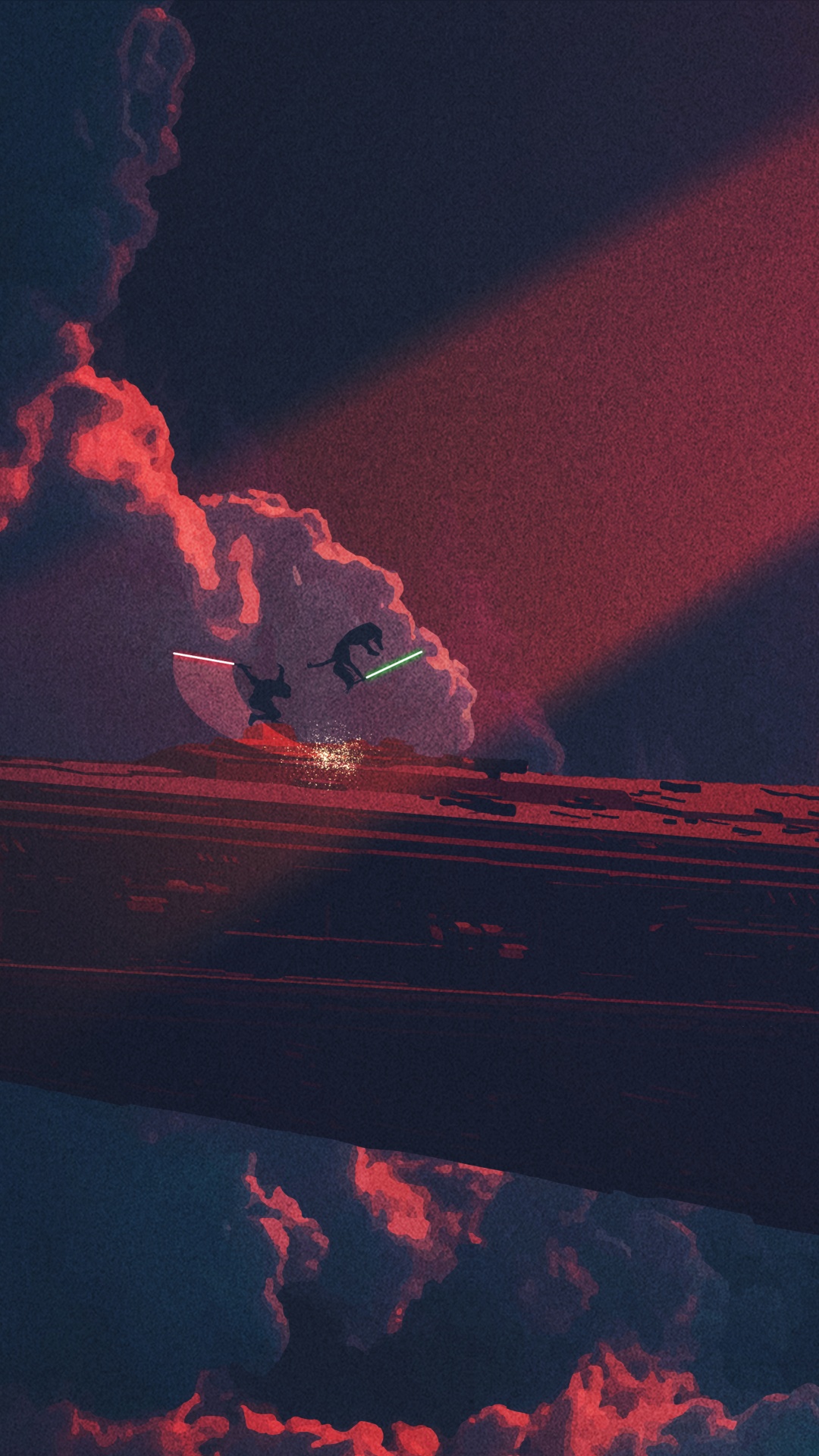 Destructeur D'étoiles, Star Wars, L'art Numérique, Red, Performance. Wallpaper in 1080x1920 Resolution