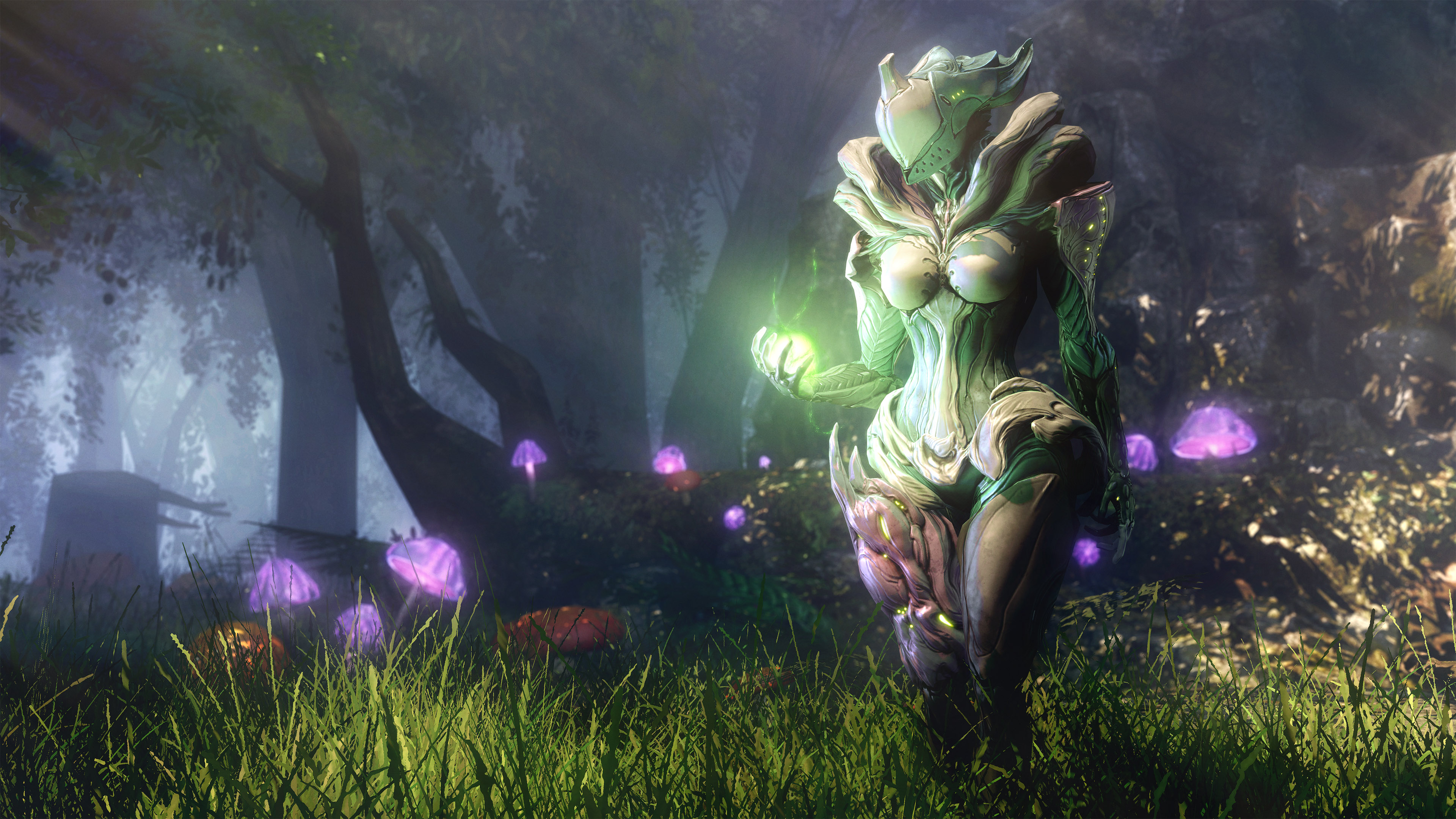 草, 虚构的人物, 性质, 一个xbox, 森林 壁纸 3840x2160 允许