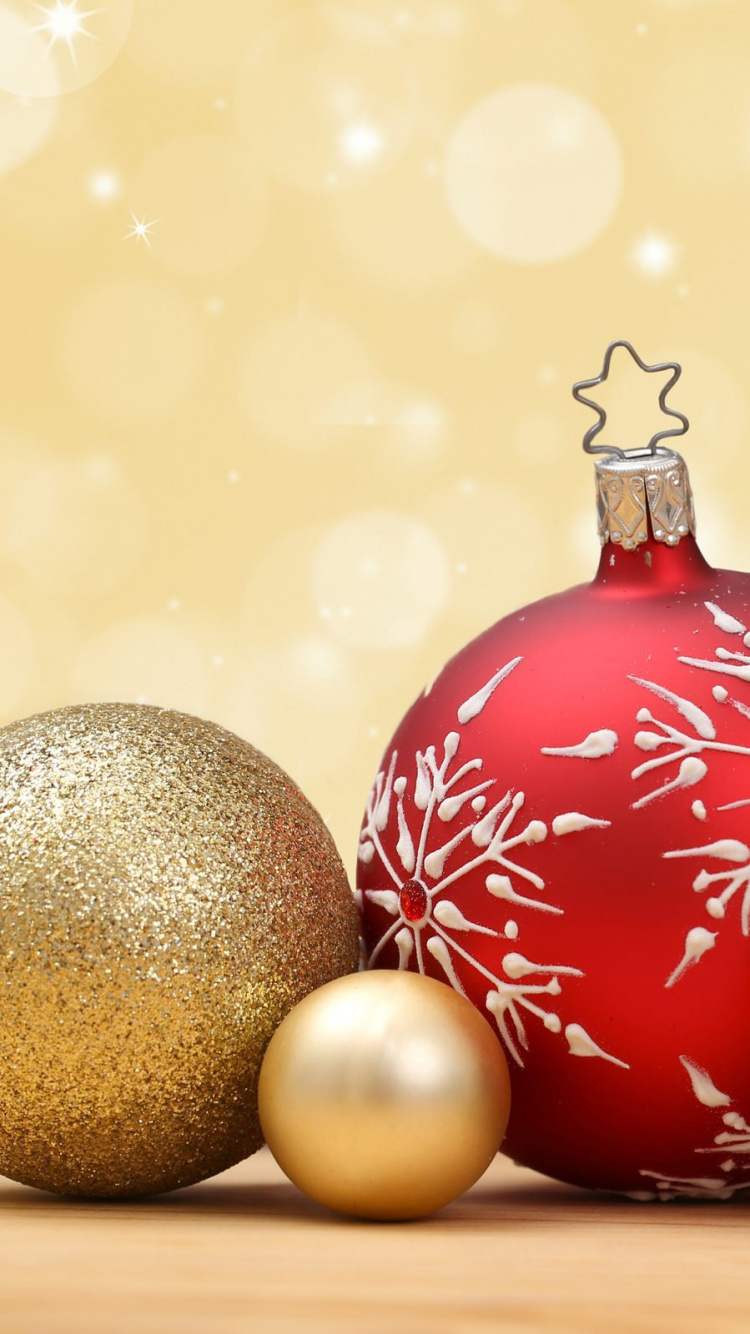 Weihnachten, Neujahr, Weihnachtsdekoration, Christmas Ornament, Weihnachtsbaum. Wallpaper in 750x1334 Resolution