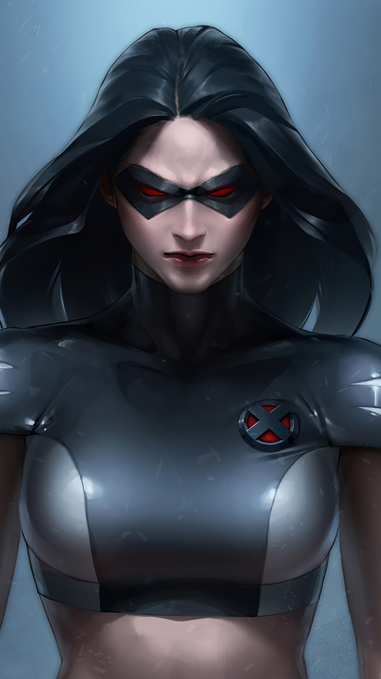 X-23, 金刚狼, 惊奇漫画, 超级英雄, 潜水衣 壁纸 750x1334 允许