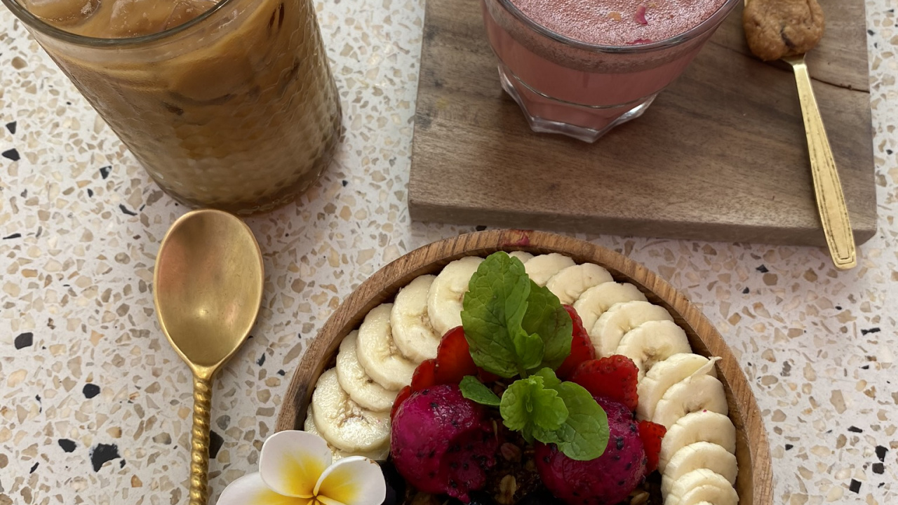Indonésie, Bali, Super, Smoothie, Breakfast. Wallpaper in 1280x720 Resolution