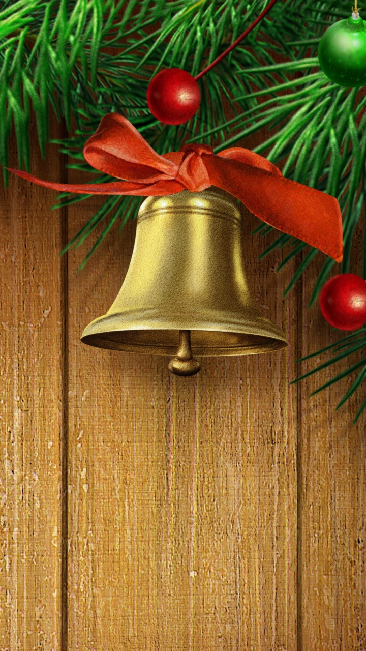 Christmas Day, Jingle Bell, Christmas Ornament, Christmas Decoration, Fir. Wallpaper in 720x1280 Resolution