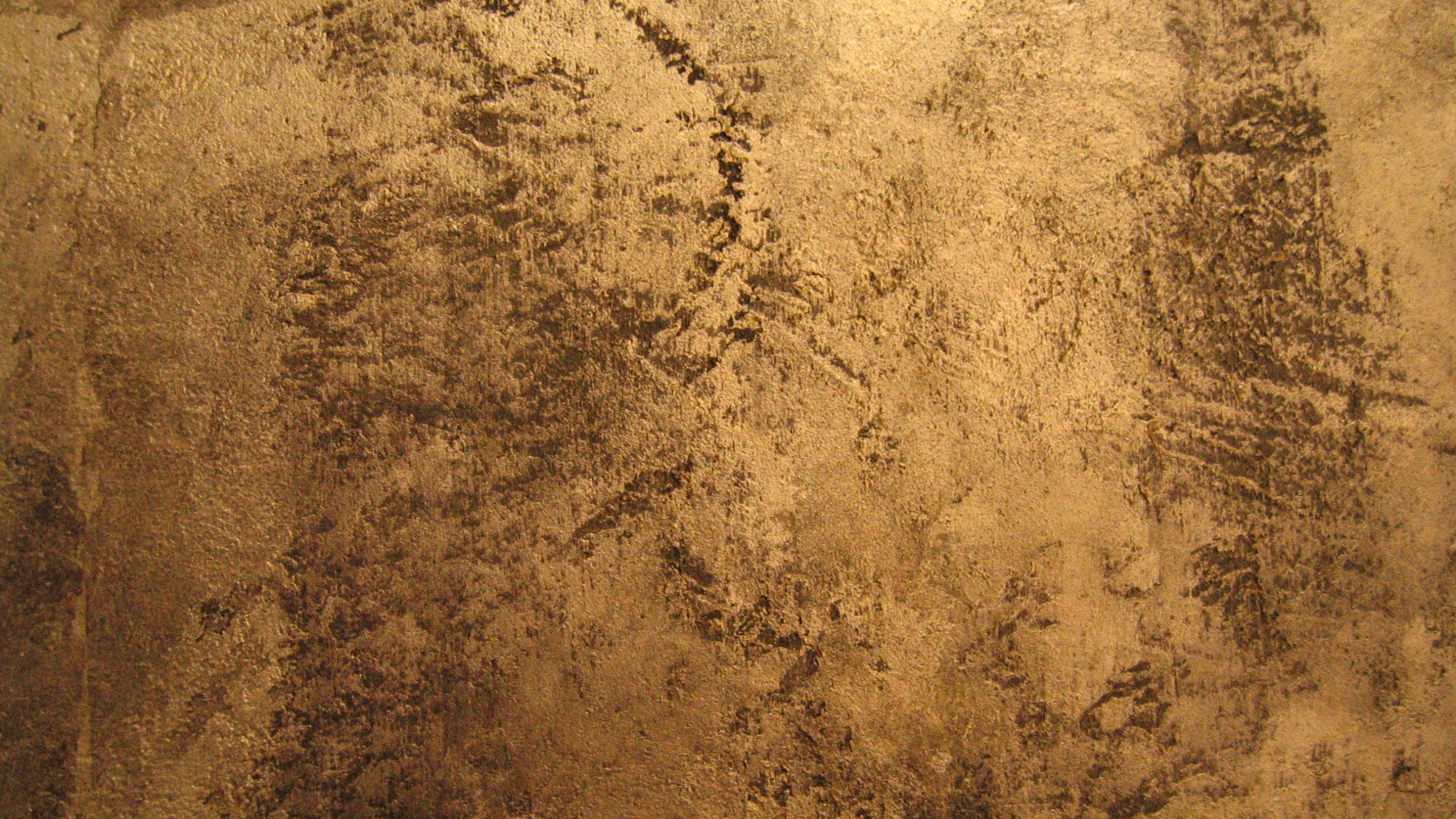 Peinture Abstraite Brune et Noire. Wallpaper in 2560x1440 Resolution