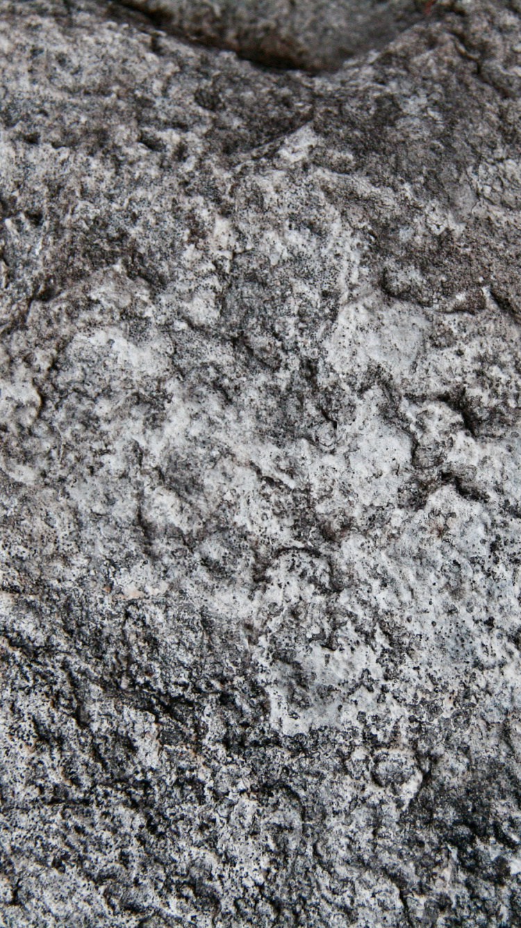 Fragment de Pierre Grise et Noire. Wallpaper in 750x1334 Resolution