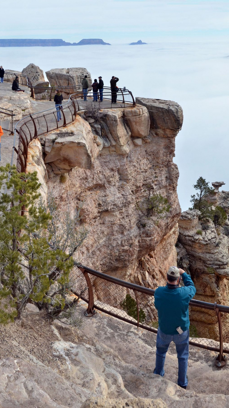 南边缘, 悬崖, 形成, Klippe, 旅游业 壁纸 750x1334 允许