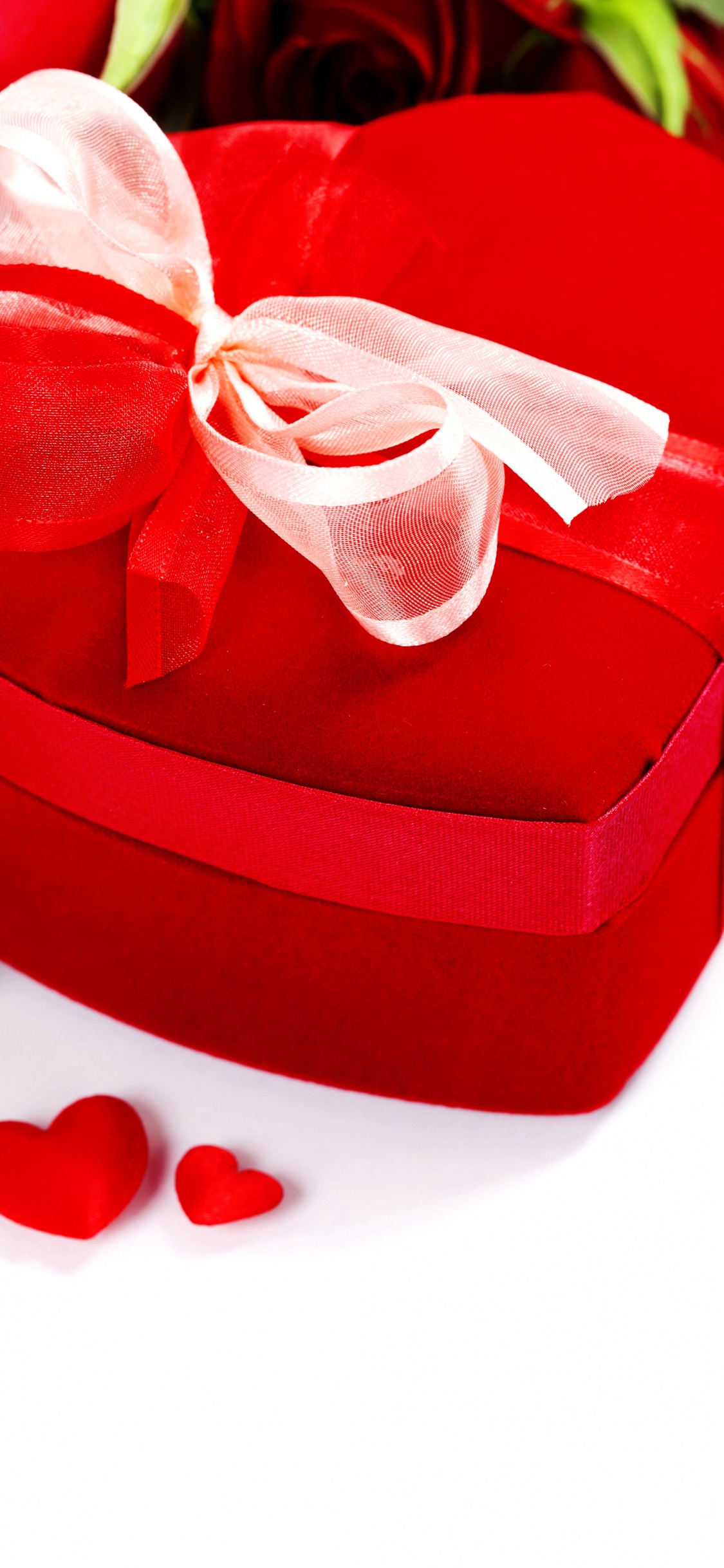 Chocolat, le Jour de Valentines, Red, Cœur, Amour. Wallpaper in 1125x2436 Resolution