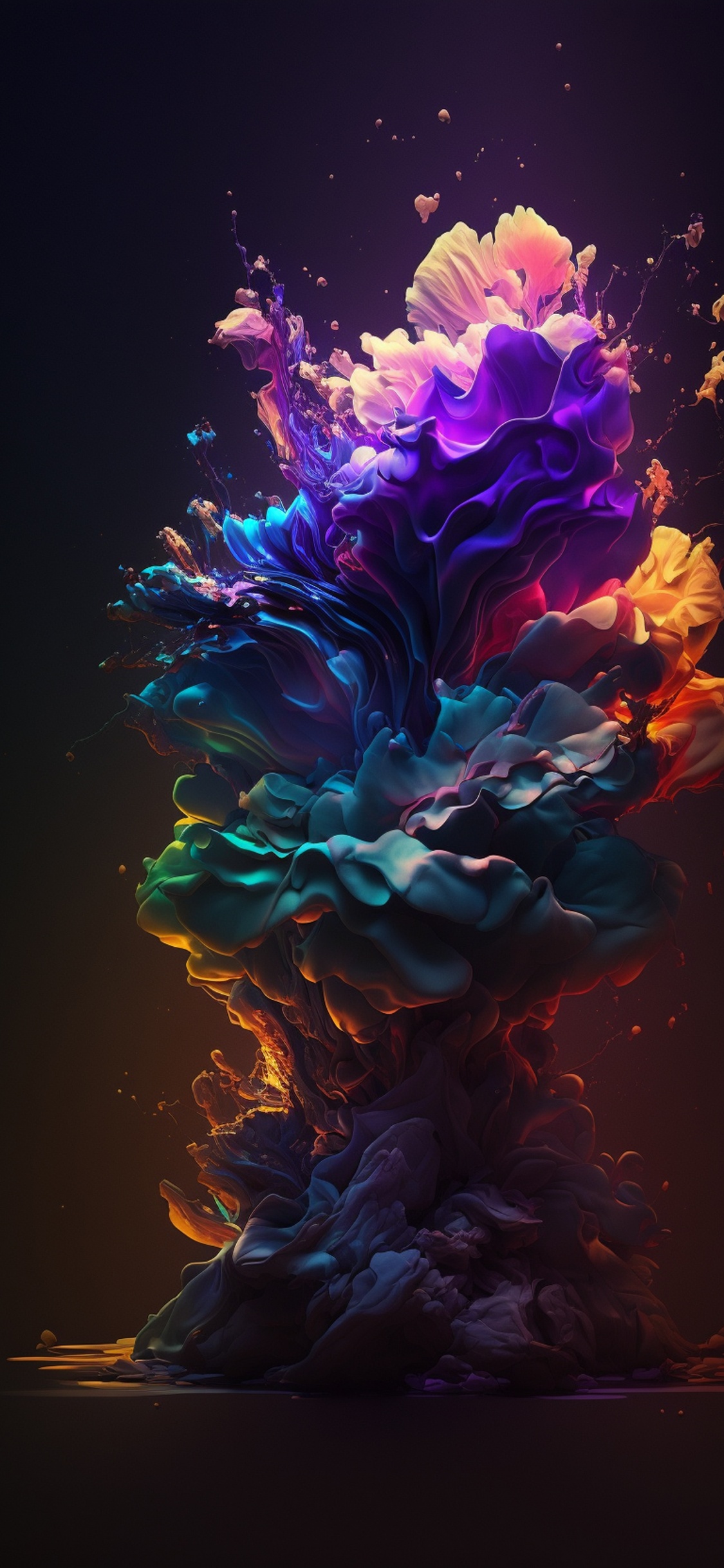 Las Rosas de Jardín, Jardin, Naranja, Diseño Gráfico, Gráficos. Wallpaper in 1125x2436 Resolution