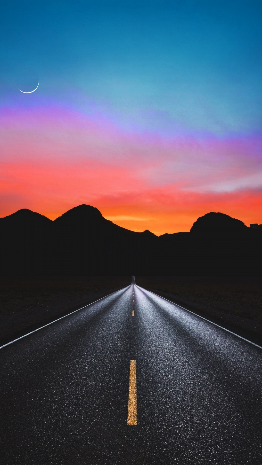 Atmosphère, L'écorégion, Nature, Paysage Naturel, Surface de la Route. Wallpaper in 1080x1920 Resolution