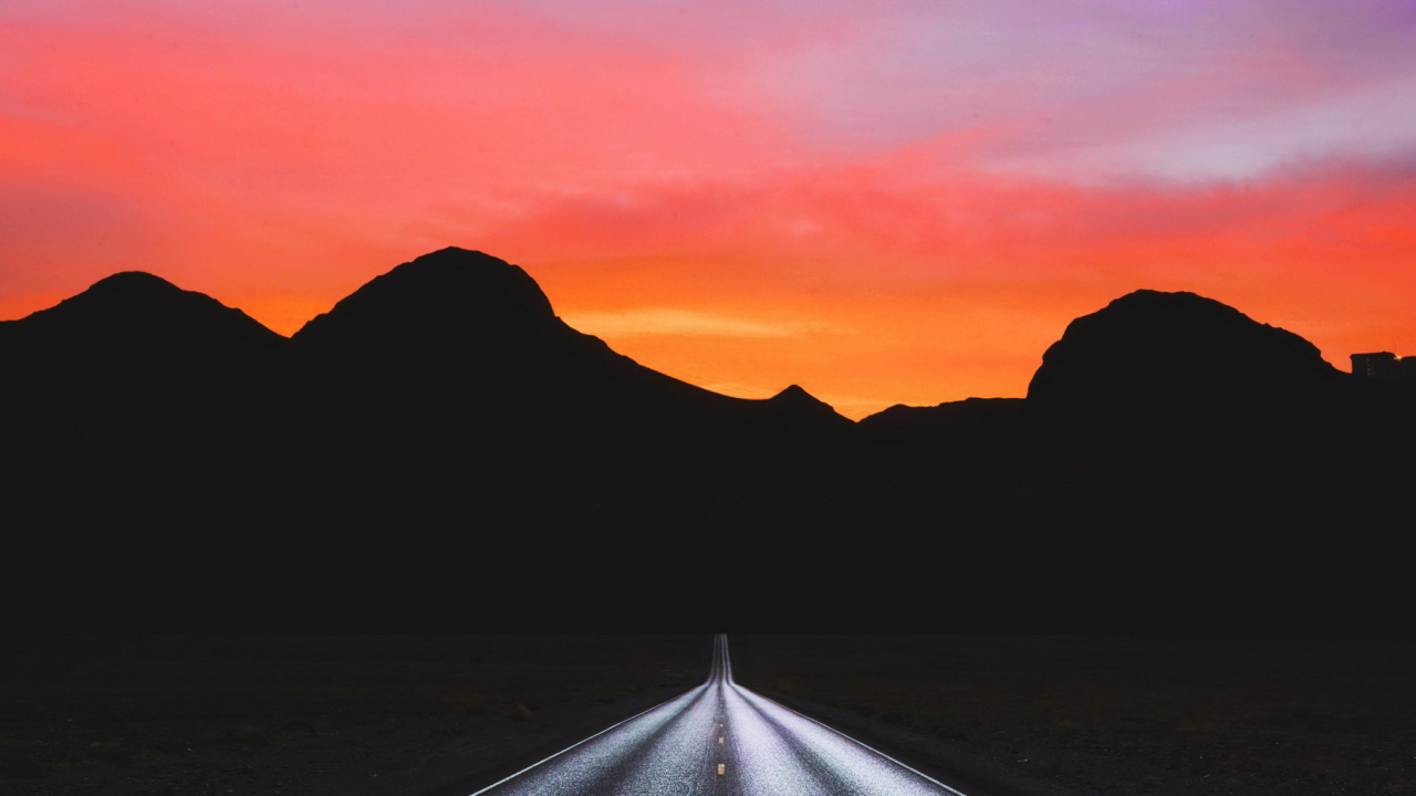 Atmosphère, L'écorégion, Nature, Paysage Naturel, Surface de la Route. Wallpaper in 1280x720 Resolution