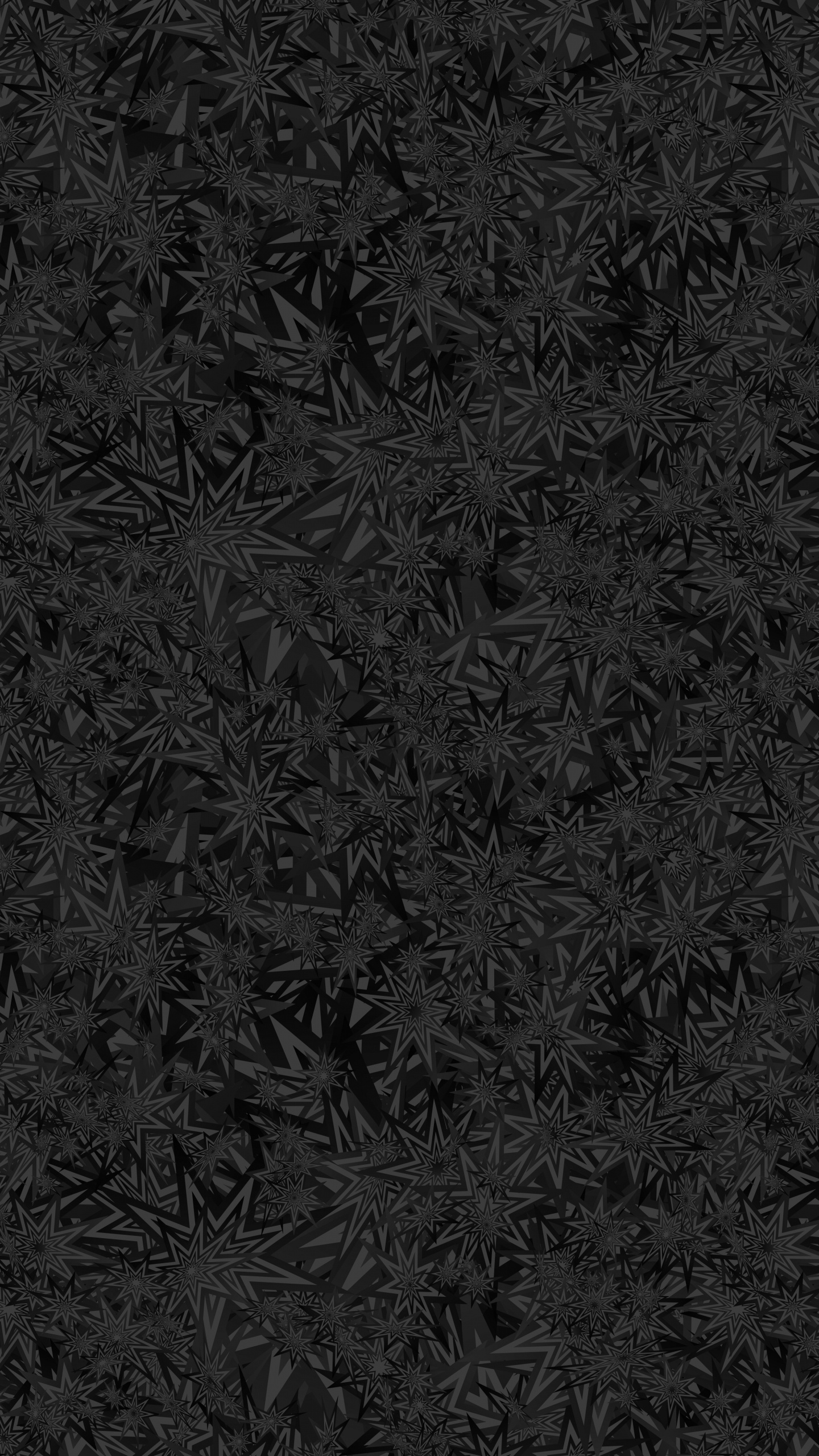 Black and White Abstract Painting. Wallpaper in 1440x2560 Resolution