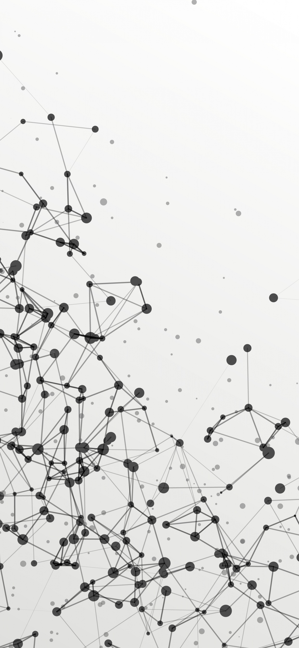 Arte, Patrón, Circulo, Monocromo, Pendiente. Wallpaper in 1242x2688 Resolution