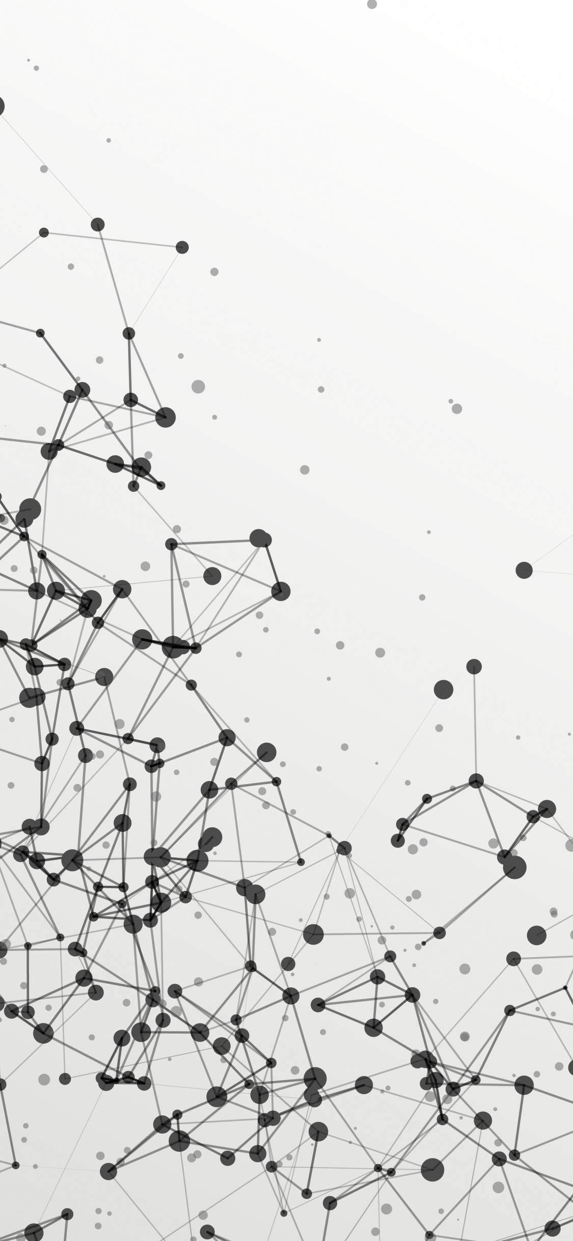 Kunst, Muster, Kreis, Monochrom, Piste. Wallpaper in 1125x2436 Resolution