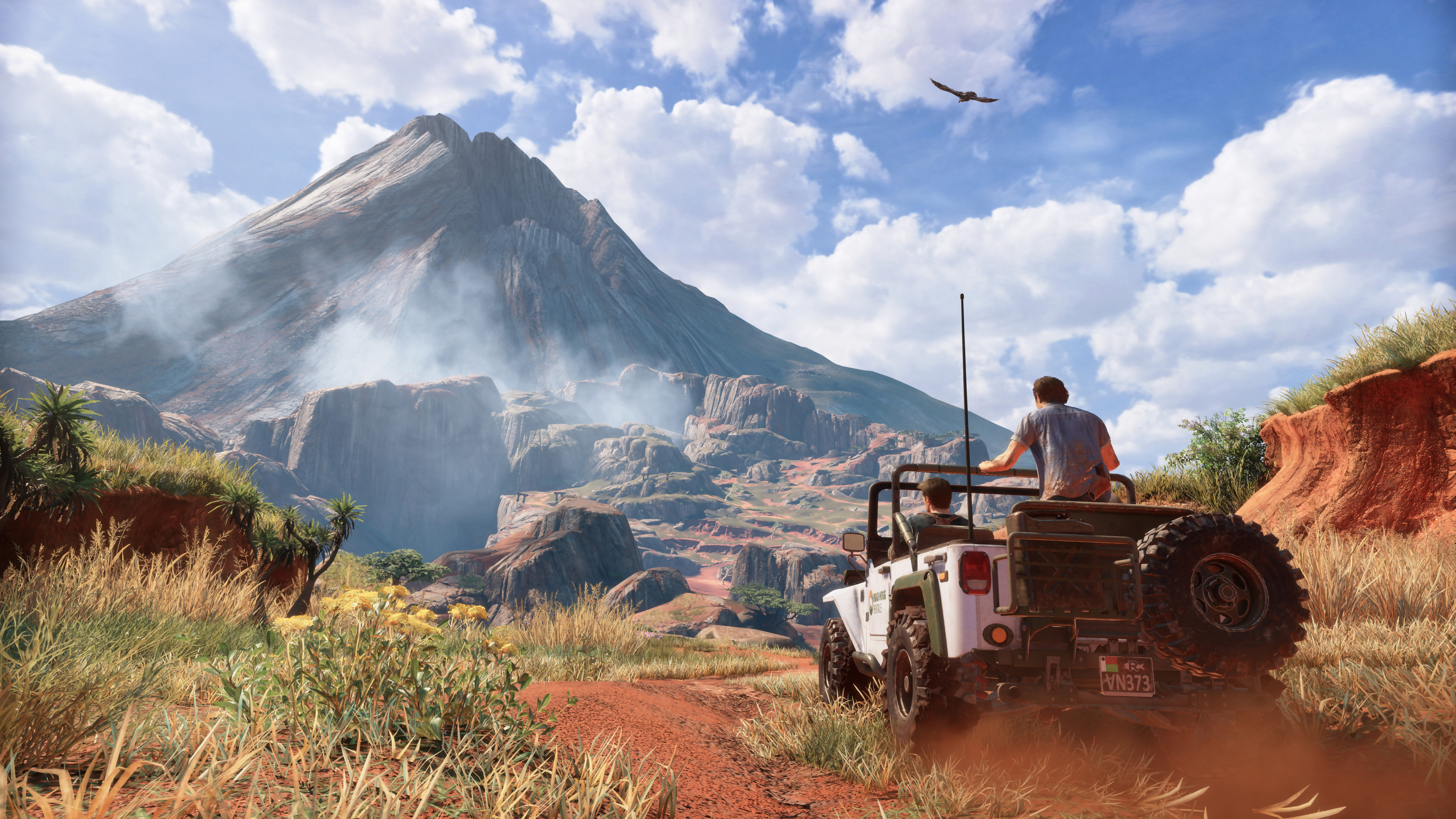 Montaña, Single-player Video Juego, Playstation 4, Nathan Drake, Uncharted 4 a Thiefs End. Wallpaper in 3840x2160 Resolution