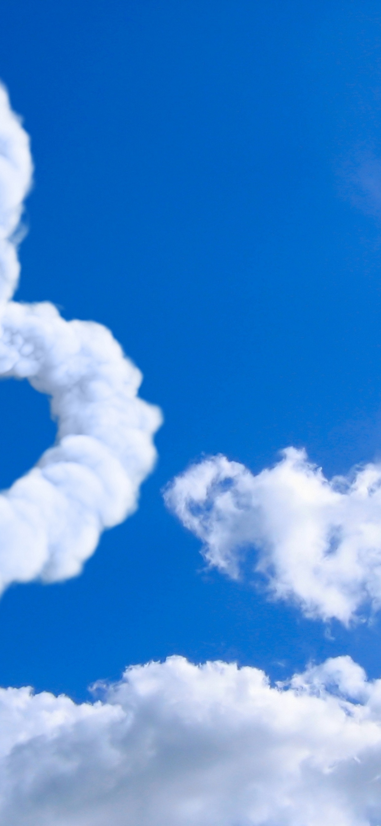 Nubes Blancas y Cielo Azul Durante el Día. Wallpaper in 1242x2688 Resolution