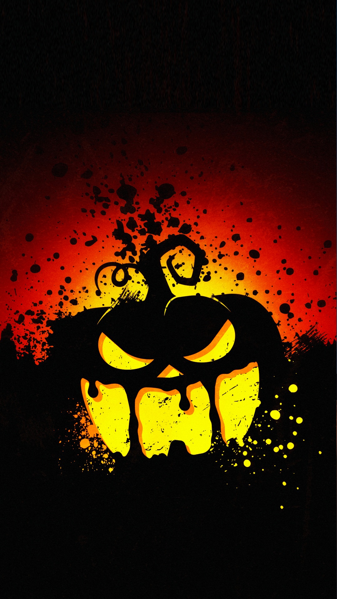 Helloween, Naranja, Haval Mase, Arte, Gráficos. Wallpaper in 1080x1920 Resolution