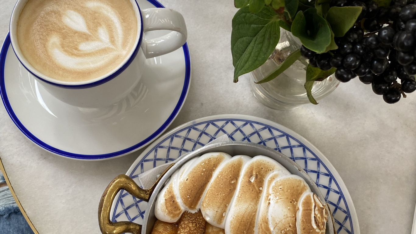 Gericht, Breakfast, Kaffeetasse, Serveware, Cup. Wallpaper in 1366x768 Resolution