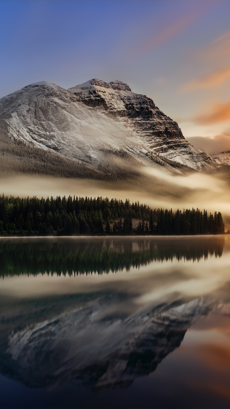 Nature Sauvage Canadienne, Jasper, le Parc National de Banff, Promenade Des Glaciers, Nature. Wallpaper in 750x1334 Resolution