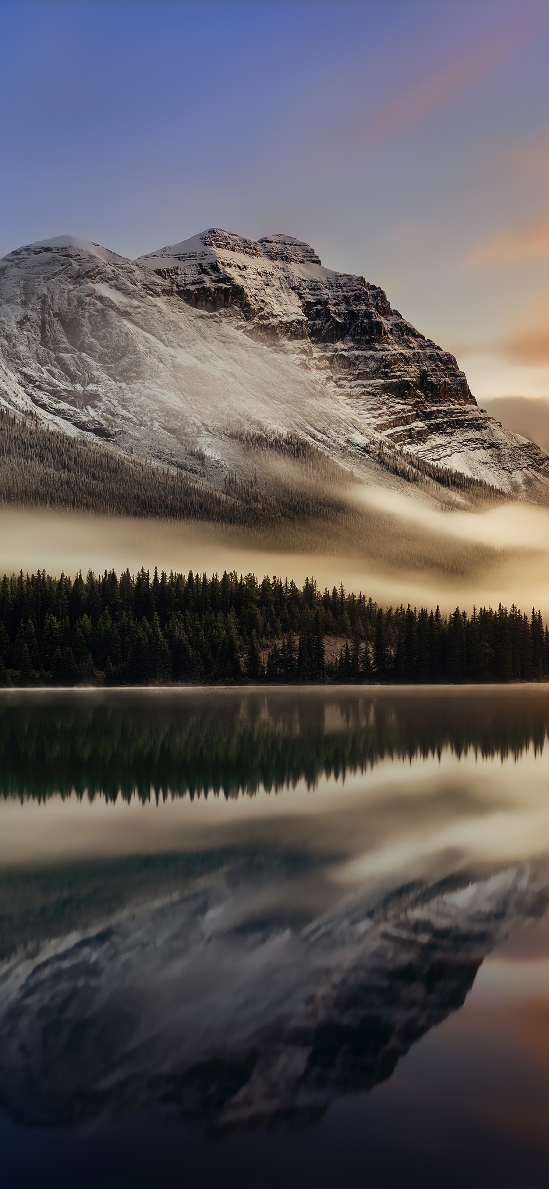 Wild Canadian Nature, Jasper, Banff National Park, Icefields Parkway, Mountain. Wallpaper in 1125x2436 Resolution