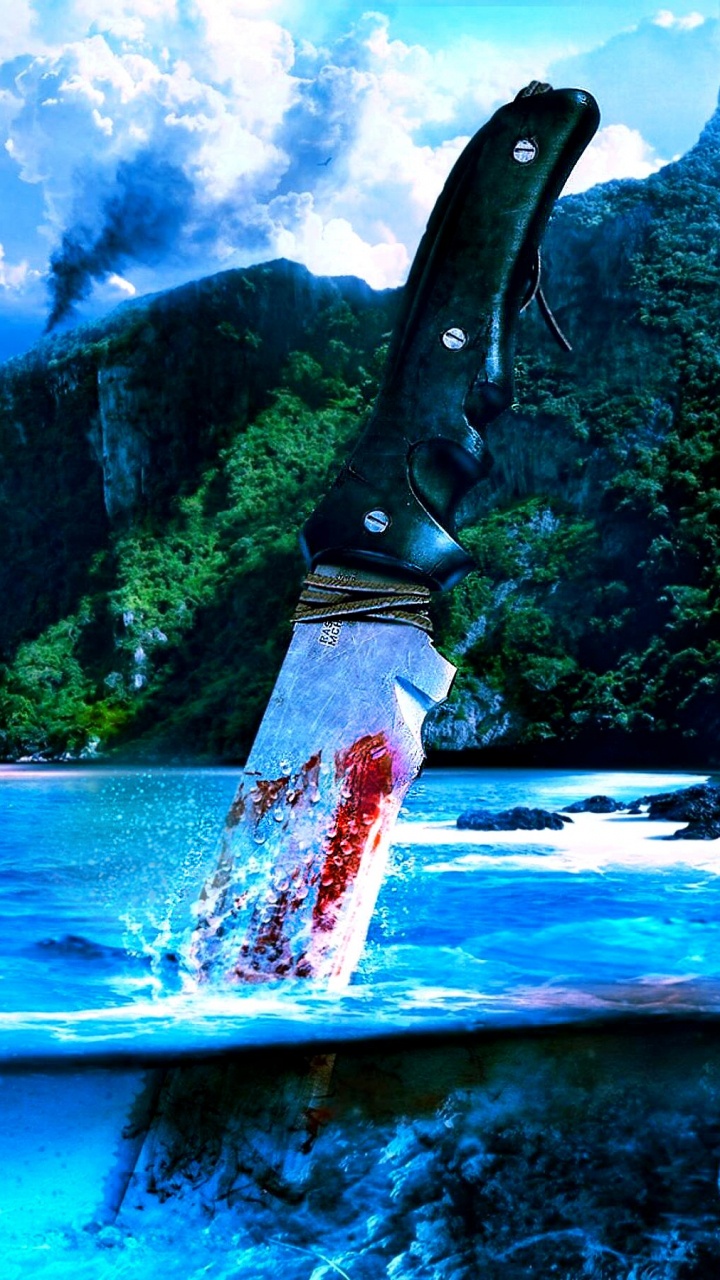 Far Cry 3, Ubisoft, Water, Nature, World. Wallpaper in 720x1280 Resolution