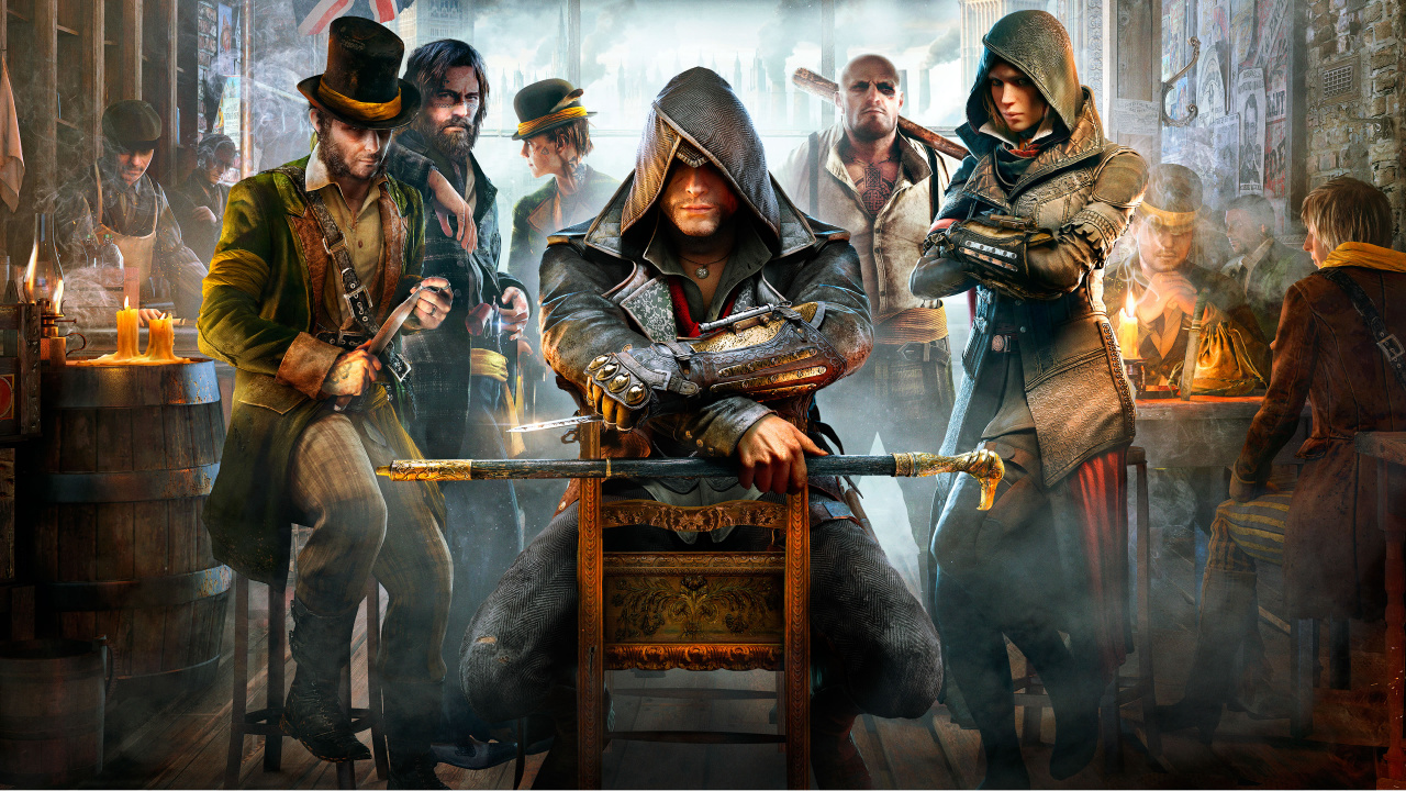 Assassins Creed Syndicat, Assassins Creed Unity, Ubisoft, Jeu Pc, Jeu D'action Aventure. Wallpaper in 1280x720 Resolution
