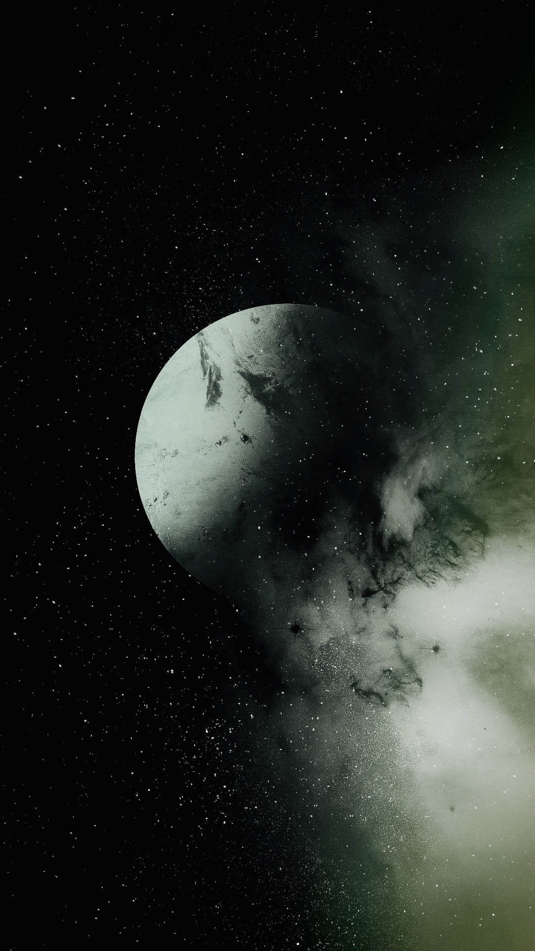 气氛, 这个星球, 月亮, 性质, 自然环境 壁纸 1080x1920 允许