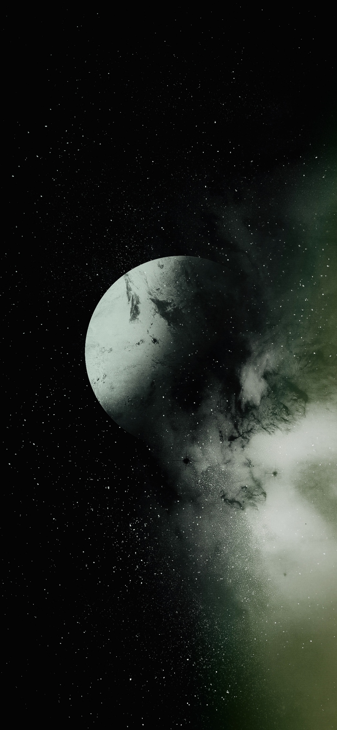 气氛, 这个星球, 月亮, 性质, 自然环境 壁纸 1125x2436 允许