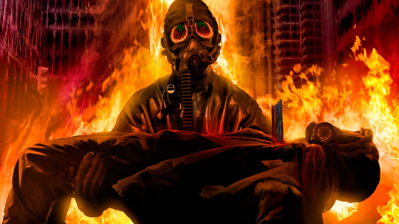 Fuego, Los Efectos Especiales, Apocalipsis, Deviantart, la Ciencia Ficción. Wallpaper in 1280x720 Resolution