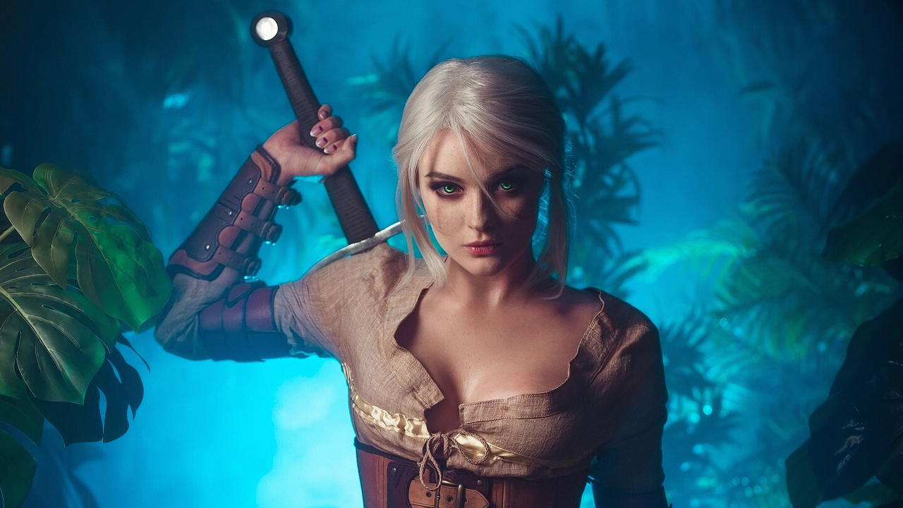 Hexer Ciri, The Witcher 3 Wild Hunt, Ciri, Gwent The Witcher-Kartenspiel, Das Hexer-Abenteuerspiel. Wallpaper in 1280x720 Resolution