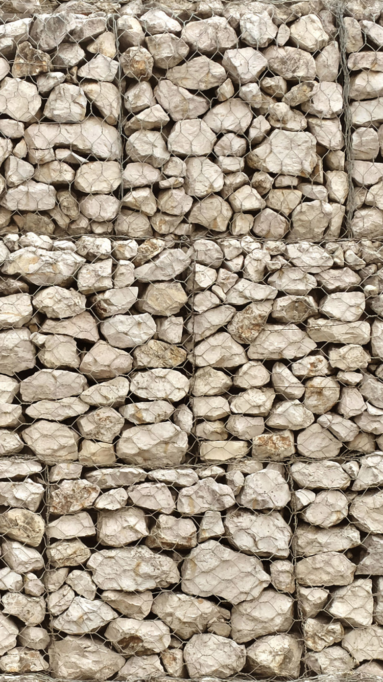 Brown and Black Brick Wall. Wallpaper in 750x1334 Resolution