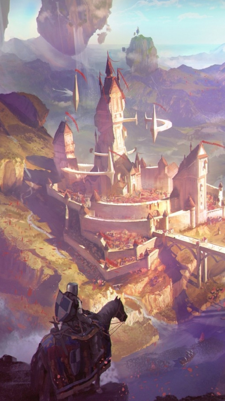 艺术, 龙, 画家, 创造性的艺术, 概念艺术 壁纸 750x1334 允许