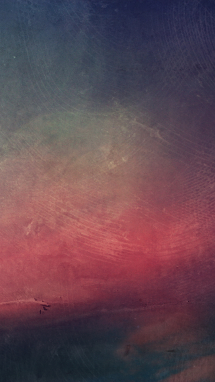 Peinture Abstraite Bleue et Rouge. Wallpaper in 750x1334 Resolution