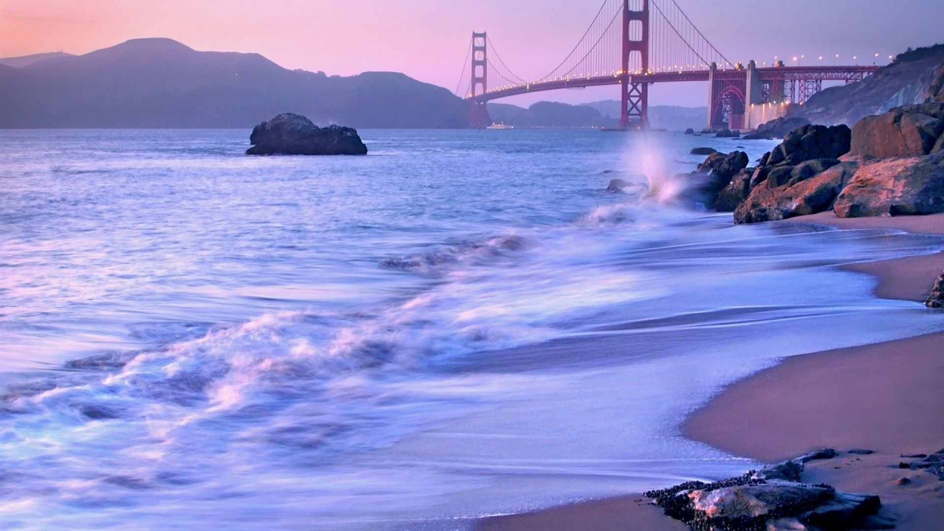 Pont du Golden Gate San Francisco Californie. Wallpaper in 1920x1080 Resolution